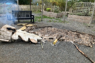 Vandalism at Brockholes by Sam Coggin