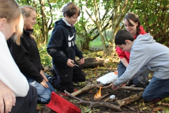 Forest School Brockholes trip