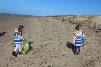 crosby beach clean