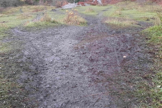 Damage to Cross Hill Quarry by Kim Coverdale