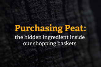 Purchasing peat: the hidden ingredient inside our shopping baskets 