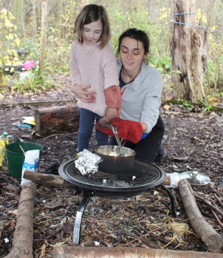 Cooking up treats at Forest School | The Wildlife Trust for Lancashire ...