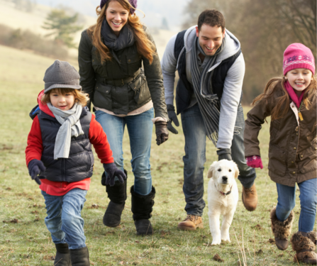 Family walk