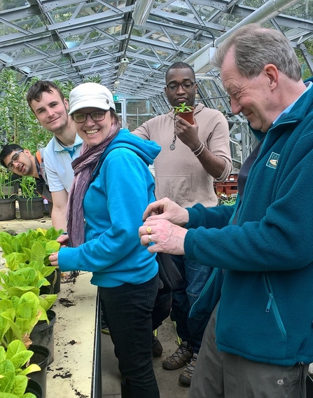 Greenhouses at Myerscough College