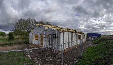 Lunt Meadows Learning Centre Build Progress 30th April 2023