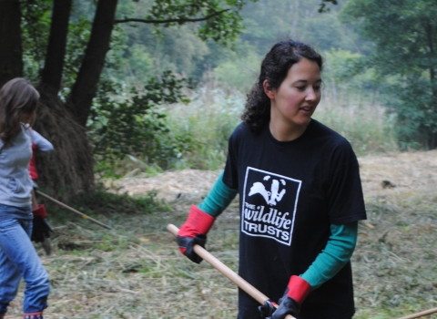 Grasslands volunteer