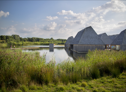 Brockholes floating Visitor Village