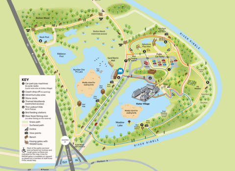 Brockholes Map 